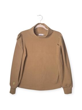 Women's Dudley Stephens Camel Tomney Turtleneck, size XS